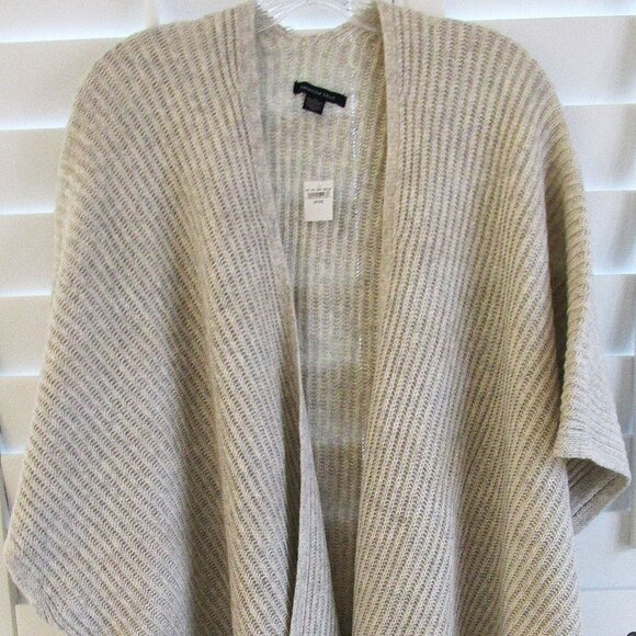 American Eagle (NWT) Women's Open Front Poncho Sweater One Size - Picture 1 of 6